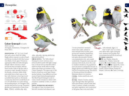 Species accounts are supplemented with easy-to-read distribution maps and symbols that provide a quick reference to key information.