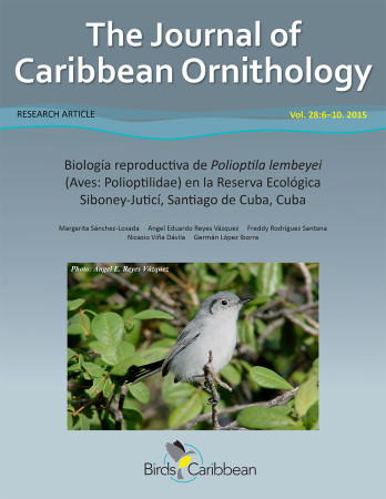 The Journal of Caribbean Ornithology is a free, peer-reviewed journal produced by BirdsCaribbean.