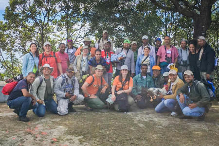 Twenty-four students participated in the Caribbean Birding Trail Training in the Dominican Republic.