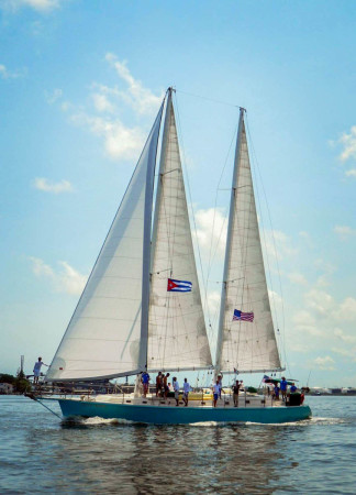 Our days will be filled with much adventure aboard the 75ft schooner “Dream Catcher”.