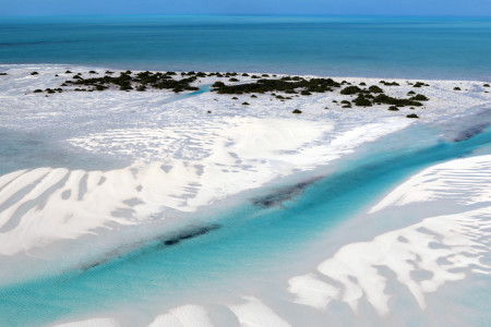 Aerial of shorebird habitat, Long Island. (Photo © Conservian/ Margo Zdravkovic)