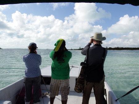 CWC surveyors in The Bahamas. (photo by David Jones)