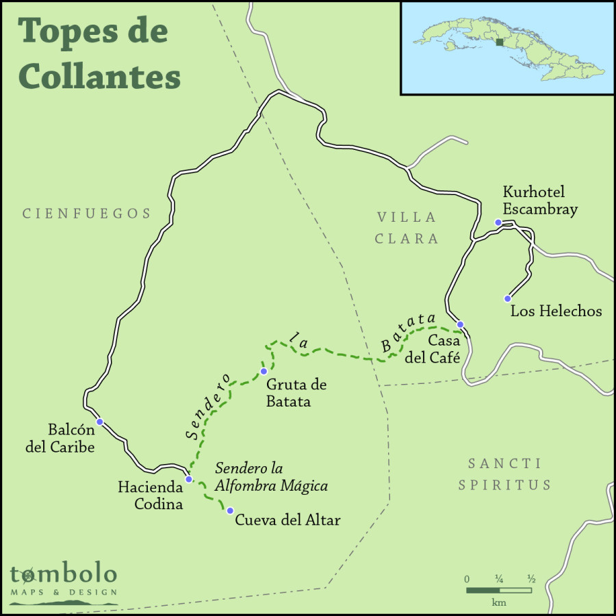 BirdsCaribbean Cuba Field Trip Map