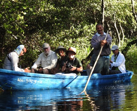Heading out into Zapata Swamp. (Photo by Ericka Gates)