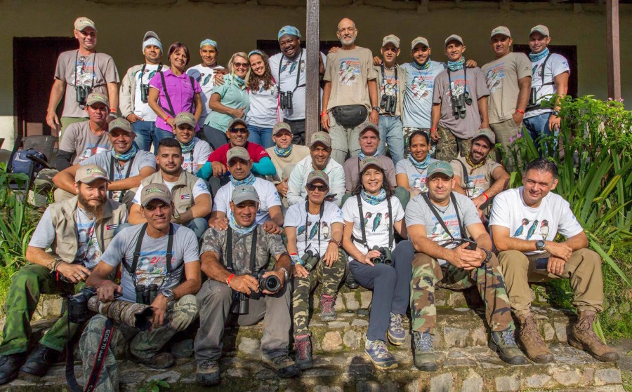 Workshop participants and trainers at Topes de Collantes. (photo by Aslam Ibrahim)