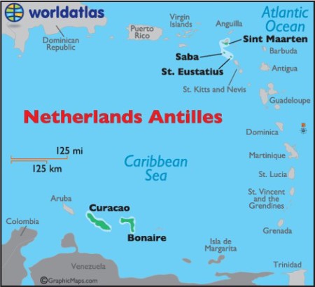 St. Eustatius is located in the northern Lesser Antilles and forms part of the Caribbean Netherlands. It has a land mass of 11 square miles and a human population of around 3.500. 