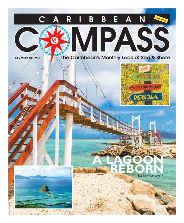 Ashton Lagoon on Caribbean Compass cover