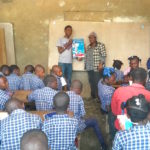 School presentation about Drablotin in Boukan Chat, Haiti