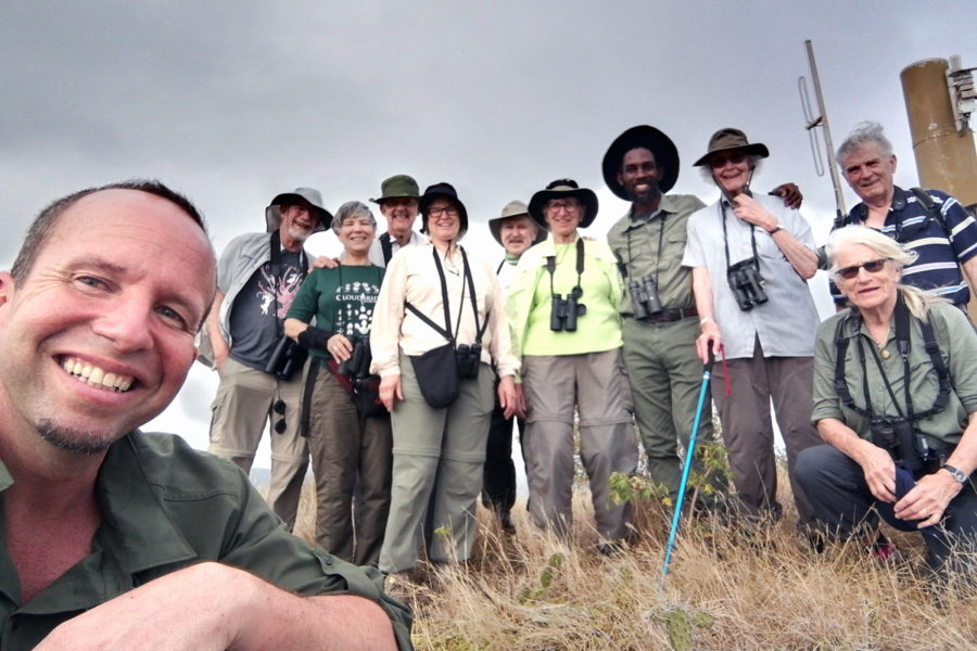 Group photo atop Moule a Chique.