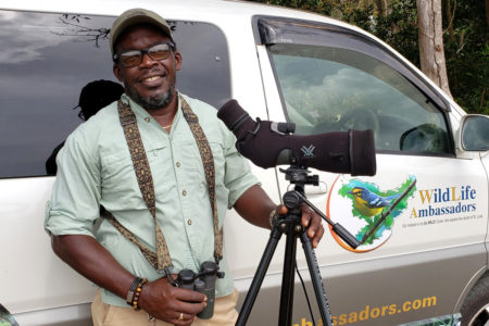 Adams Toussaint, St. Lucia Birding & Wildlife Ambassadors