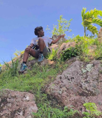 Chelsea Connor is a herpetologist and science communicator. Birds were her first love growing up in Dominica. She currently is a student in Texas researching anole diets and tweets anole facts and about her island, @ChelseaHerps