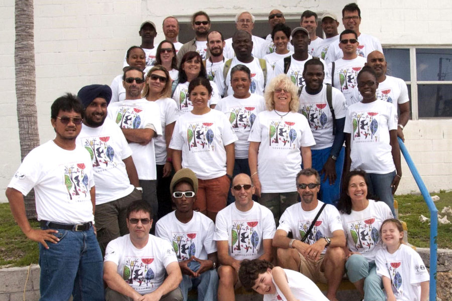 Participants in a Seabird-focused Workshop in San Salvador, Bahamas in 2013