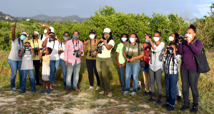 Group photo-Wadadli Warblers-Birding MacKinnons