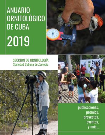 Cuban Ornithologists Year Book 2019-Cover image