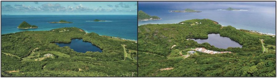 Lavera National Park before and after development