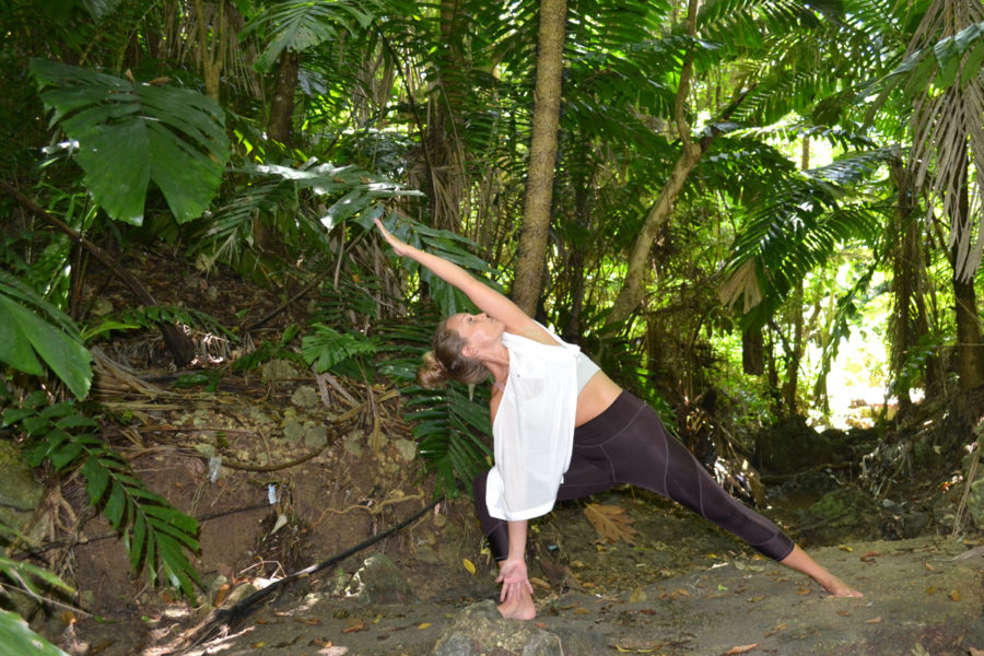 Alex Practicing Yoga in Nature