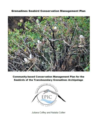 Cover Page of Grenadines Seabird Management Plan