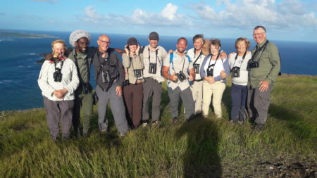 Group Photo, Saint Lucia Birding Tour