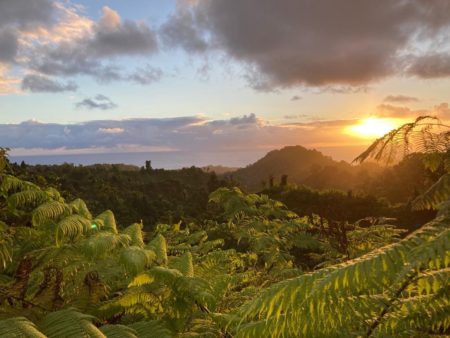 Sunrise at the secret spot, St. Vincent and the Grenadines