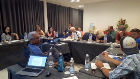 ETSWG in-person meeting in Guadeloupe, 2019.