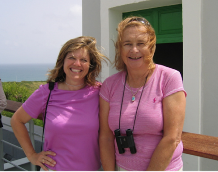 Jennifer Wheeler and Patricia Bradley at the 2007 International Conference in San Juan, Puerto Rico.