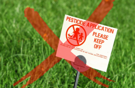 Keep your lawn pesticide free.