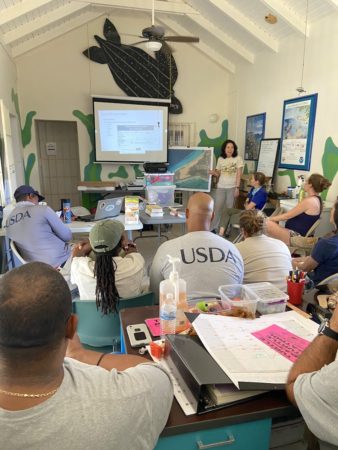 Classroom learning on the Caribbean Waterbird Census – CWC.