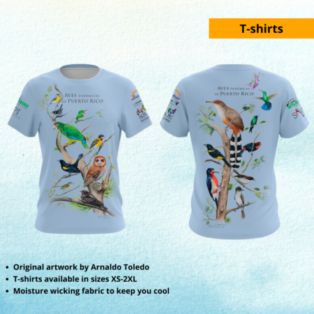 Endemic Birds of Puerto Rico T-shirt