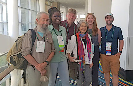 The Journal of Caribbean Ornithology editorial team at the conference.