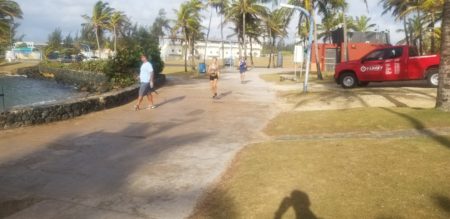 Tody Trot participants on the course.