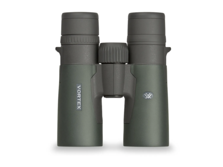 Vortex Razor HD 8X42 Binocular front view.