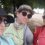 Three women Birders in Cuba