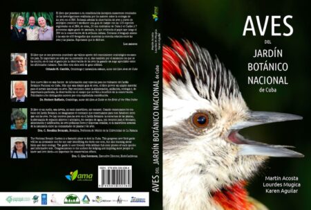 Front and back covers of Birds of the National Botanic Garden of Cuba. 
