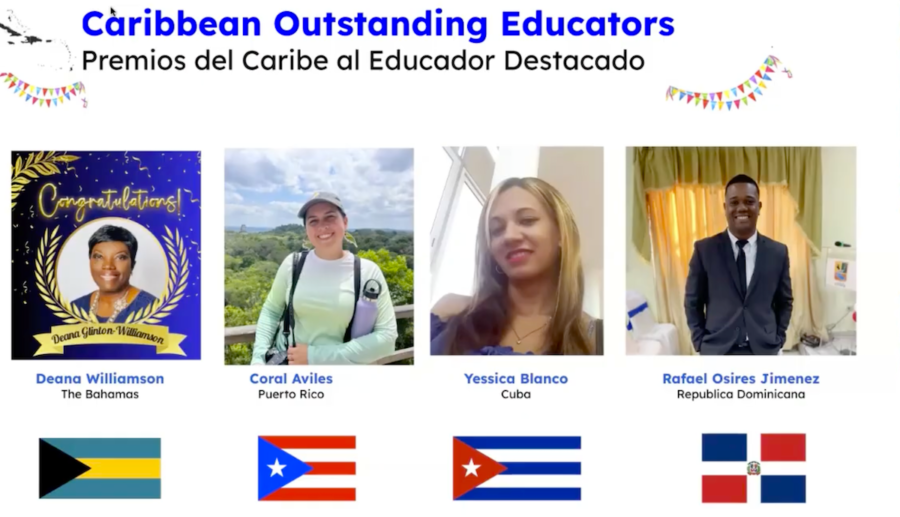 Graphic of outstanding WMBD educators 2025.